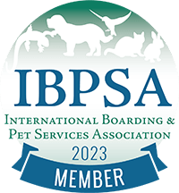 Badge: International Boarding and Pet Services Association Member: 2023